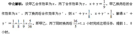 两种工程问题解题方法